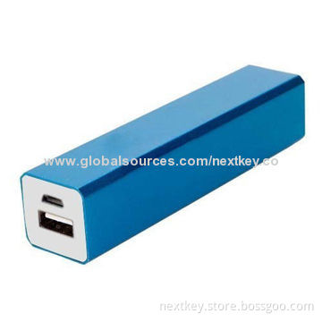Potable Power Bank for iPhone and Other Smartphones, 2,600mAh Capacity, 5V/800mA Output